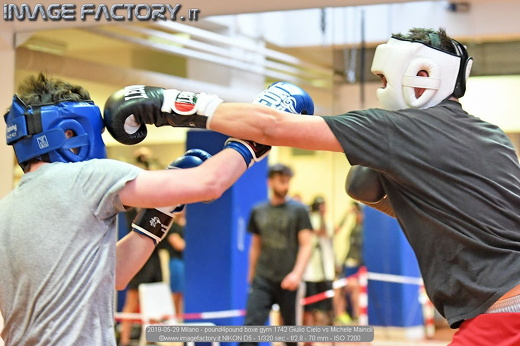 2019-05-29 Milano - pound4pound boxe gym 1742 Giulio Cielo vs Michele Mainoli